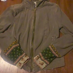 Dark green jacket